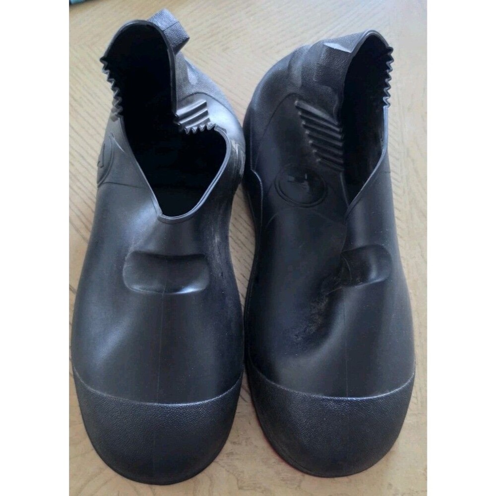 Tingley Workbrutes G2 PVC Overboots 10" Black Red Cleated Overshoes Size XL